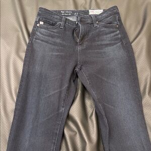 AG Dark Denim Cigarette Jeans